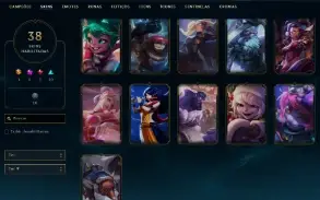 Conta LOL Diamante 2 - LVL 149 - Quase Todos Champions - 38