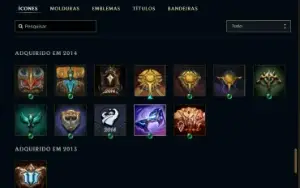 Conta LOL Diamante 2 - LVL 149 - Quase Todos Champions - 38