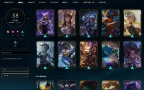 Conta LOL Diamante 2 - LVL 149 - Quase Todos Champions - 38