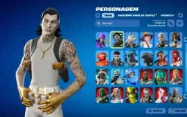 Conta Fortnite | 85 Skins | Outlaw Midas | Entrega automátic