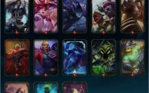 Conta level 112 todos campeões diamante IV 199skinns