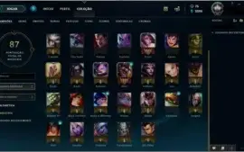 CONTA LOL DIAMANTE 4