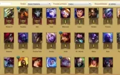 CONTA LEAGUE OF LEGENDS BR- 5 SKINS - 29 CHAMP - UNRANKED