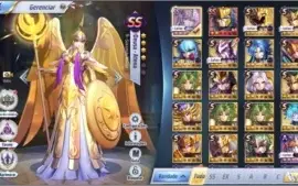 Conta Saint Seiya Awakening- Servidor A127 - LVL34 2SS e 16S