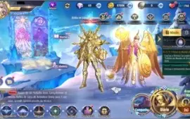 Conta Saint Seiya Awakening- Servidor A127 - LVL34 2SS e 16S