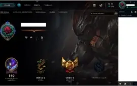 conta league of legends gold 5