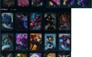 conta league of legends gold 5