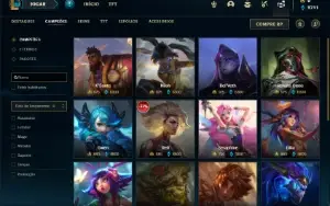 Conta Platina 3 com 121 Skins e 150 Champs com 800k de ZED