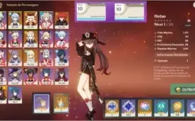 NA Genshin Impact AR45 HUTAO, GANYU, KLEE, ALBEDO, DILUC E +