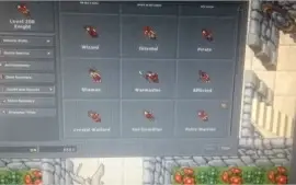 Knight 200 + Paladin Lvl + + Druid lvl 8 Skill High