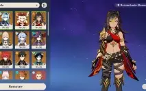Conta Genshin Ar57 /14x5★ Ganyu & Amos / Dehya / Eula C1