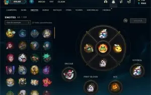 CONTA DIAMANTE 2 COM MUITA SKIN
