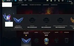 CONTA DIAMANTE 2 COM MUITA SKIN