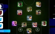 Conta de efootball,com vários jogadores e nível de força bom