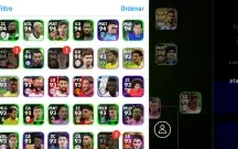 Conta de efootball,com vários jogadores e nível de força bom