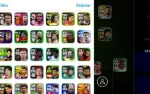Conta de efootball,com vários jogadores e nível de força bom