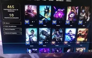 Conta de lol main sup uranqued