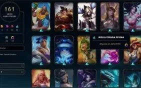 Conta de lol main sup uranqued