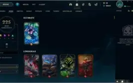 CONTA LOL GOLD 4 + 138 CHAMPS + 225 SKINS