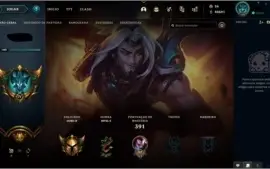 CONTA LOL GOLD 4 + 138 CHAMPS + 225 SKINS