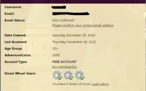 " AQW " Conta de 2010