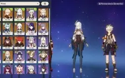 Conta Genshin AR 59. Endgame, Fulll Build