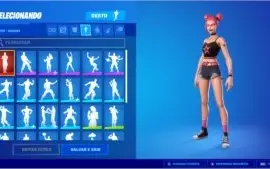 CONTA FORTNITE / 48 Skins  / S2~S5(Ch2) +2550Vbucks