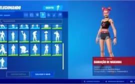 CONTA FORTNITE / 48 Skins  / S2~S5(Ch2) +2550Vbucks