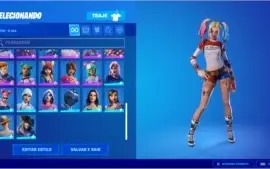 CONTA FORTNITE / 48 Skins  / S2~S5(Ch2) +2550Vbucks