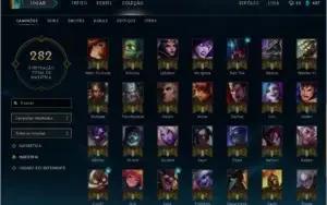 Conta de League Of Legends