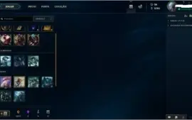 CONTA LOL DIAMANTE 4 | SKINS LENDÁRIAS