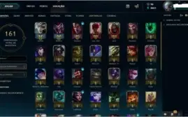 CONTA LOL DIAMANTE 4 | SKINS LENDÁRIAS
