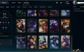 CONTA LOL DIAMANTE 4 | SKINS LENDÁRIAS