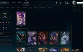 CONTA LOL DIAMANTE 4 | SKINS LENDÁRIAS