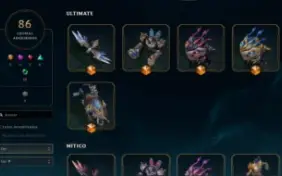 Conta Lol challenger 1kpdl+ Challenger A 5 Seasons