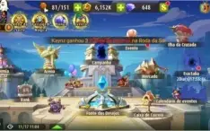 Conta Magic Rush VIP 10 Level 92 Merger 164 barato demais