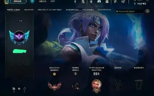 Conta Valorant e League of Legends