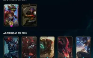 Conta lol diamante 4 (valor negociável)