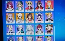 Genshin Impact - Conta AR58 - 18 PERSONAGENS T5 - 4 ARMAS T5