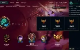Conta LOL Gold 2/5/5 (Solo/Flex5x5/Flex3x3)