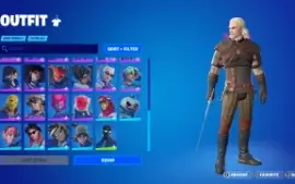 Conta Fortnite 44 Skins - Passe atual - PC/XBOX/PS/SWITCH