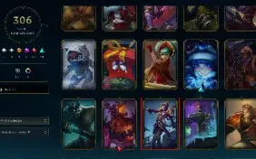 Conta Com Elise Vitoriosa, 306 Skins E Ícones Raros