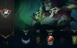 Conta Com Elise Vitoriosa, 306 Skins E Ícones Raros