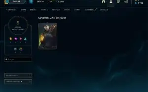 CONTA LOL DIAMANTE 3 SMURF 76% WR