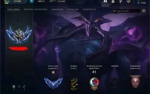 CONTA LOL DIAMANTE 3 SMURF 76% WR