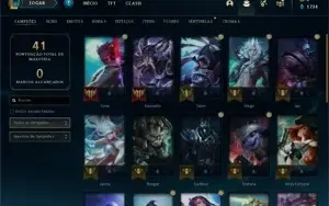 CONTA LOL DIAMANTE 3 SMURF 76% WR