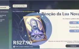 GENSHIN IMPACT (NA) - AR25 KLEE C1, MONA, RAZOR C1, BENNET
