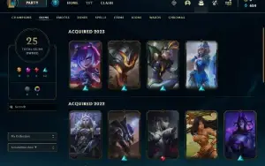 Conta De Lol G4 25 Skins