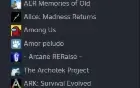 Conta Steam com MUITOS jogos + família steam