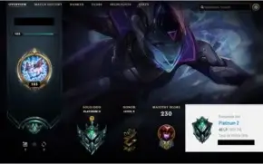 Conta LV. 103 / 63 Champs / 39 Skins / Platina 2